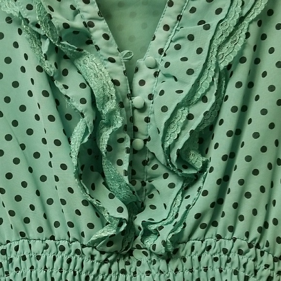 S polka dot dress top - Picture 3 of 3